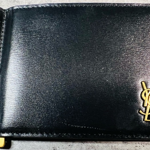 YSL Saint Laurent King Palm Nero Wallet - Picture 2 of 10